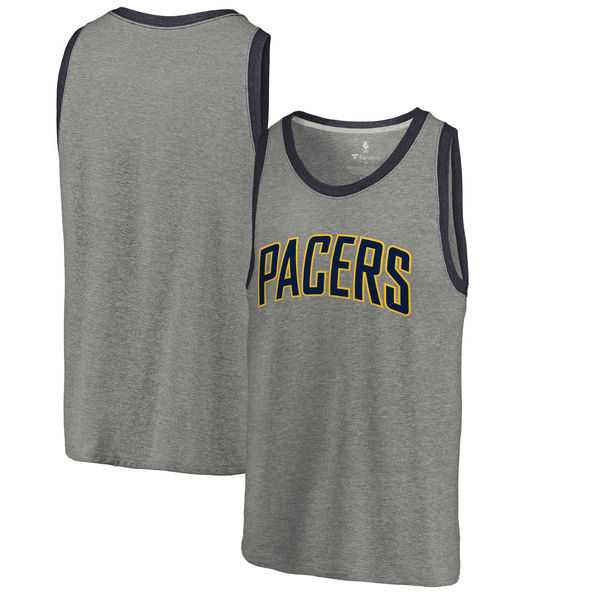 Indiana Pacers Fanatics Branded Wordmark Tri-Blend Tank Top - Heathered Gray,We sell and wholesale Indiana Pacers Fanatics Branded Wordmark Tri-Blend Tank Top - Heathered Gray on line form chian!